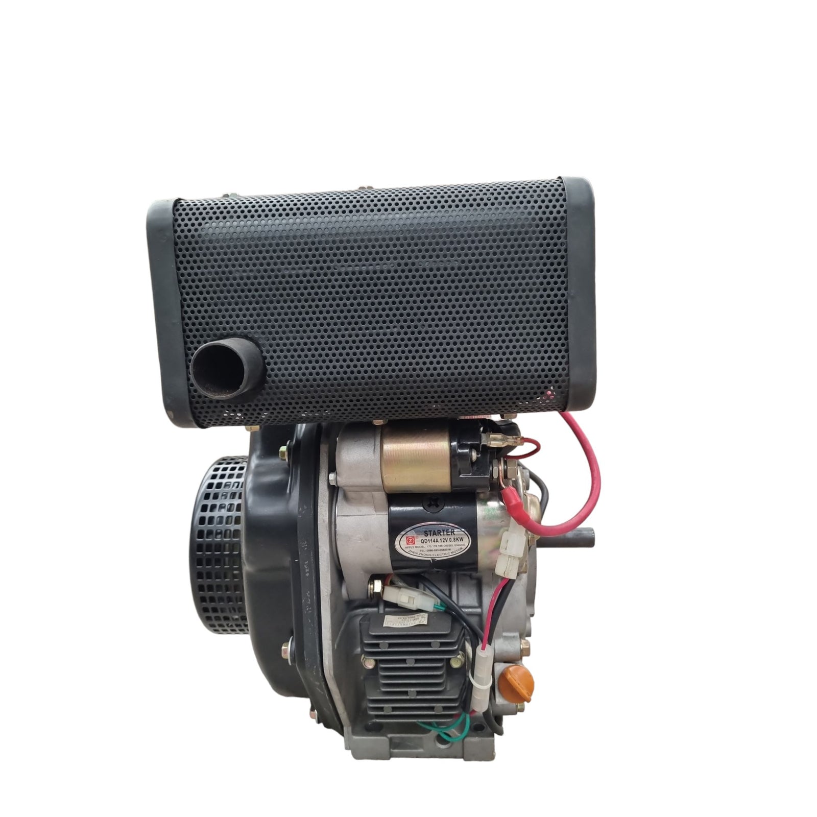 Motor Estacionario Diesel 6HP Camell 178FE Eje 19mm Tipo Yanmar Partida Electrica