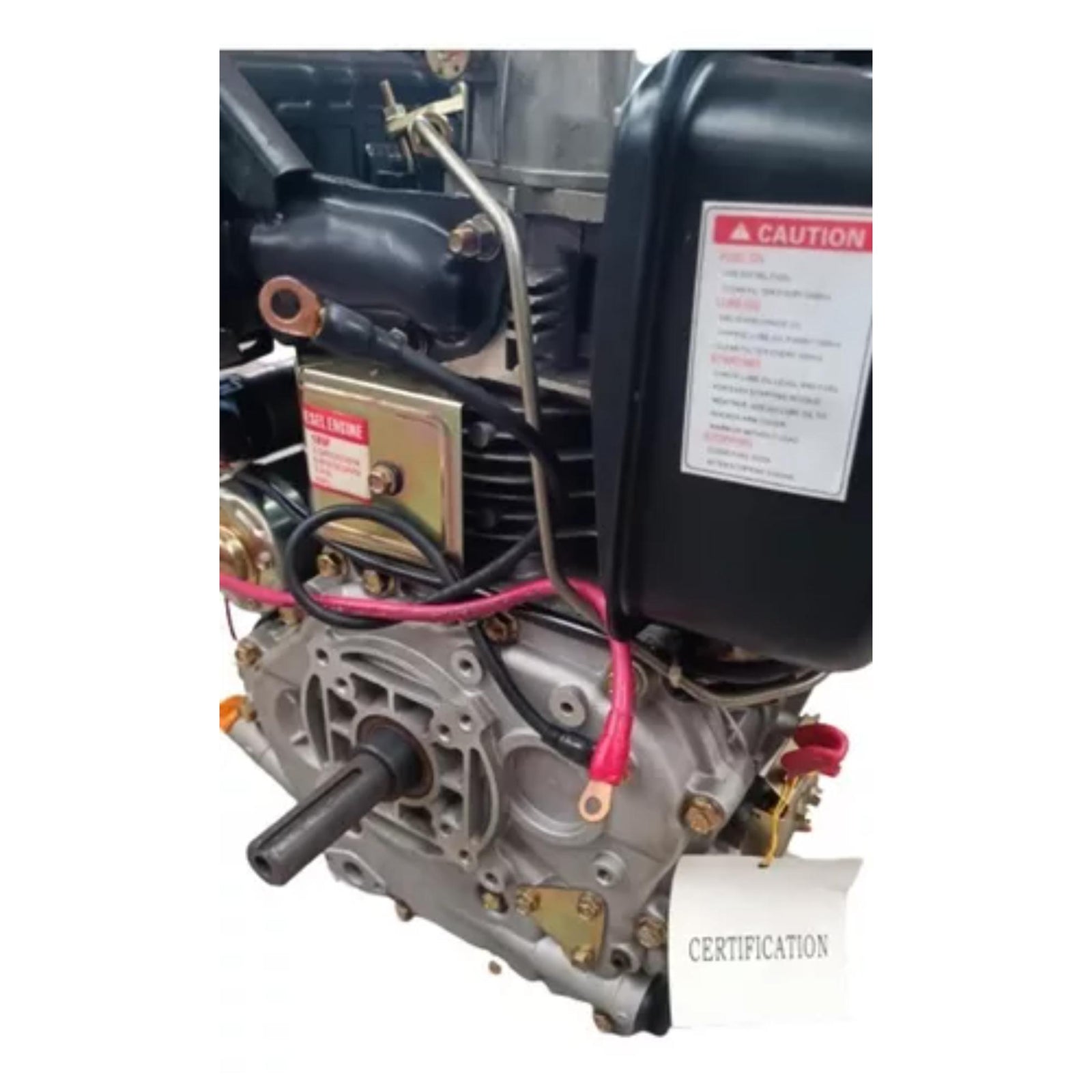 Motor Estacionario Diesel 10HP Camell 186F Eje 25mm Tipo Yanmar Partida Electrica