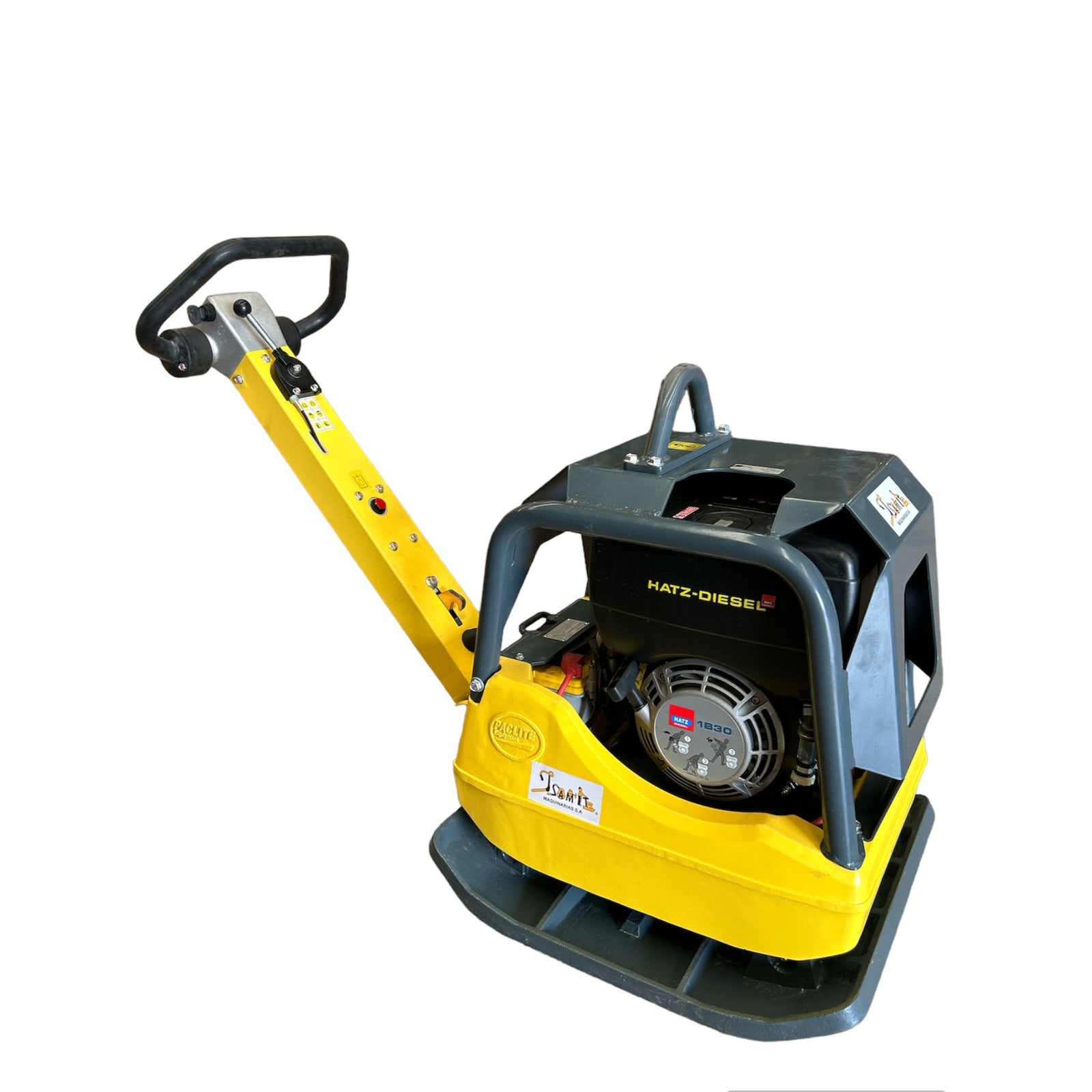 Placa Compactadora Reversible Diesel Paclite 3500kg Motor Hatz 7.3HP