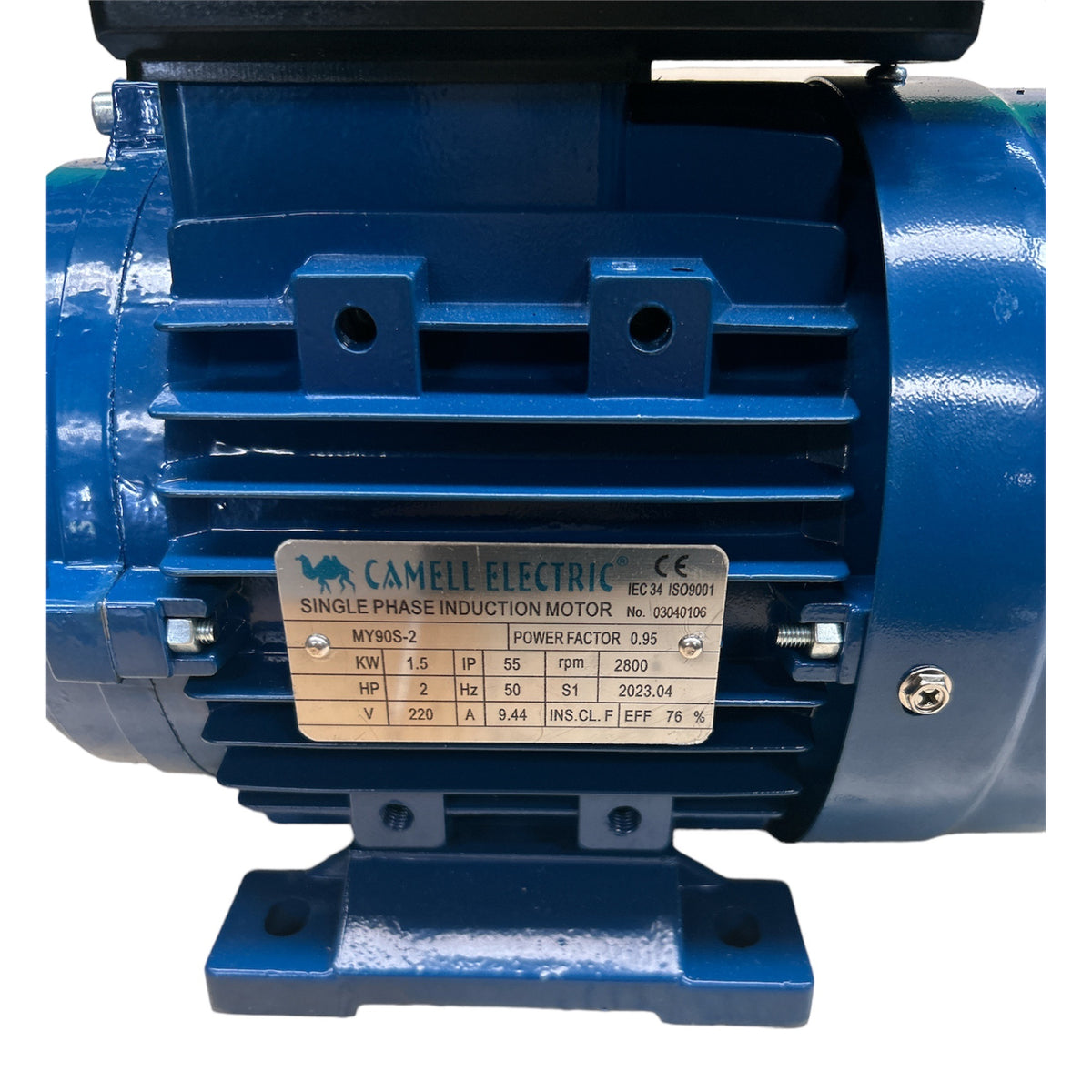 Motor Eléctrico Monofásico Camell 2.0HP 2800 RPM Eje 24mm