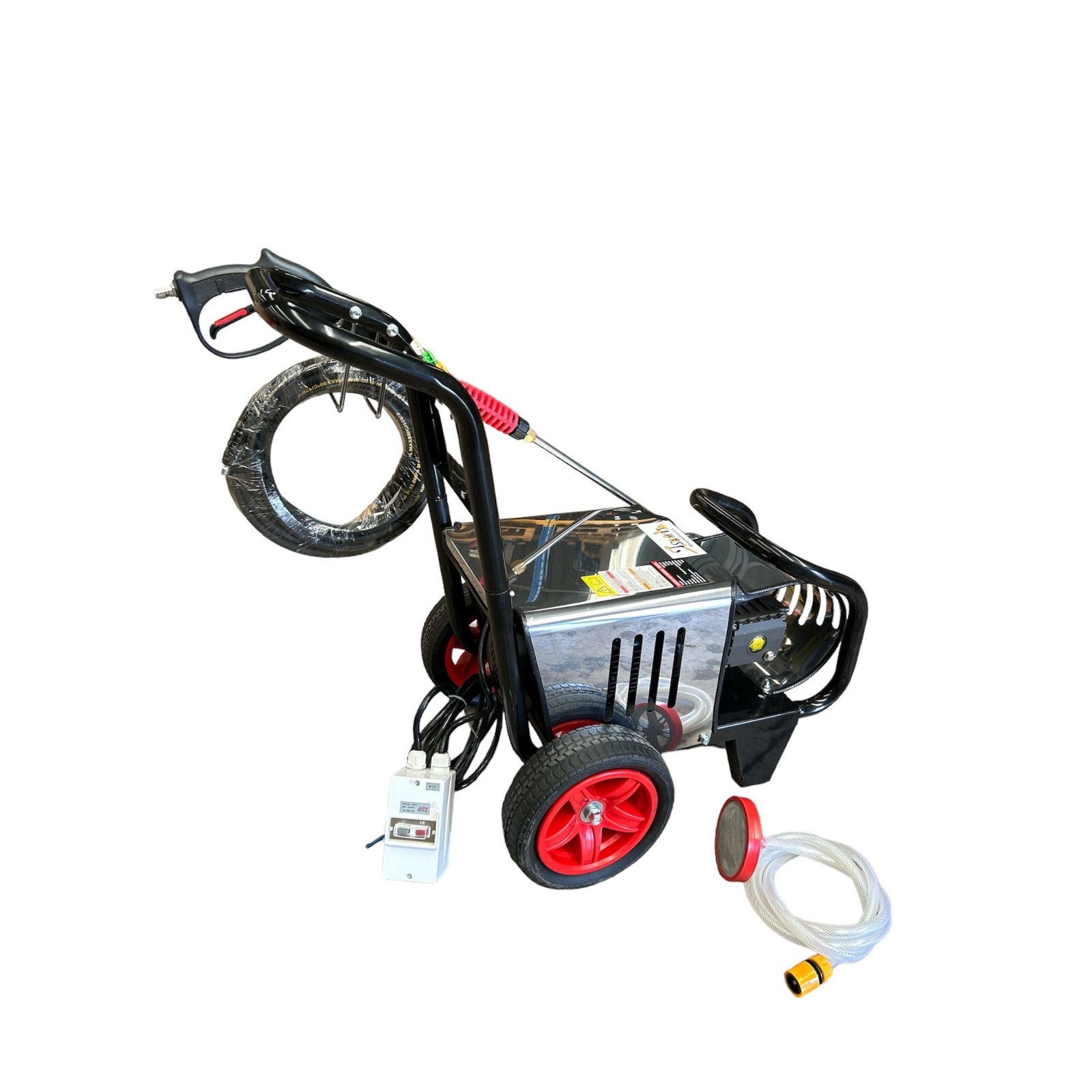 Hidrolavadora Industrial Camell 2030 PSI (140 Bar) 3.0 HP - Bomba de Émbolo y Motor 220V IP55