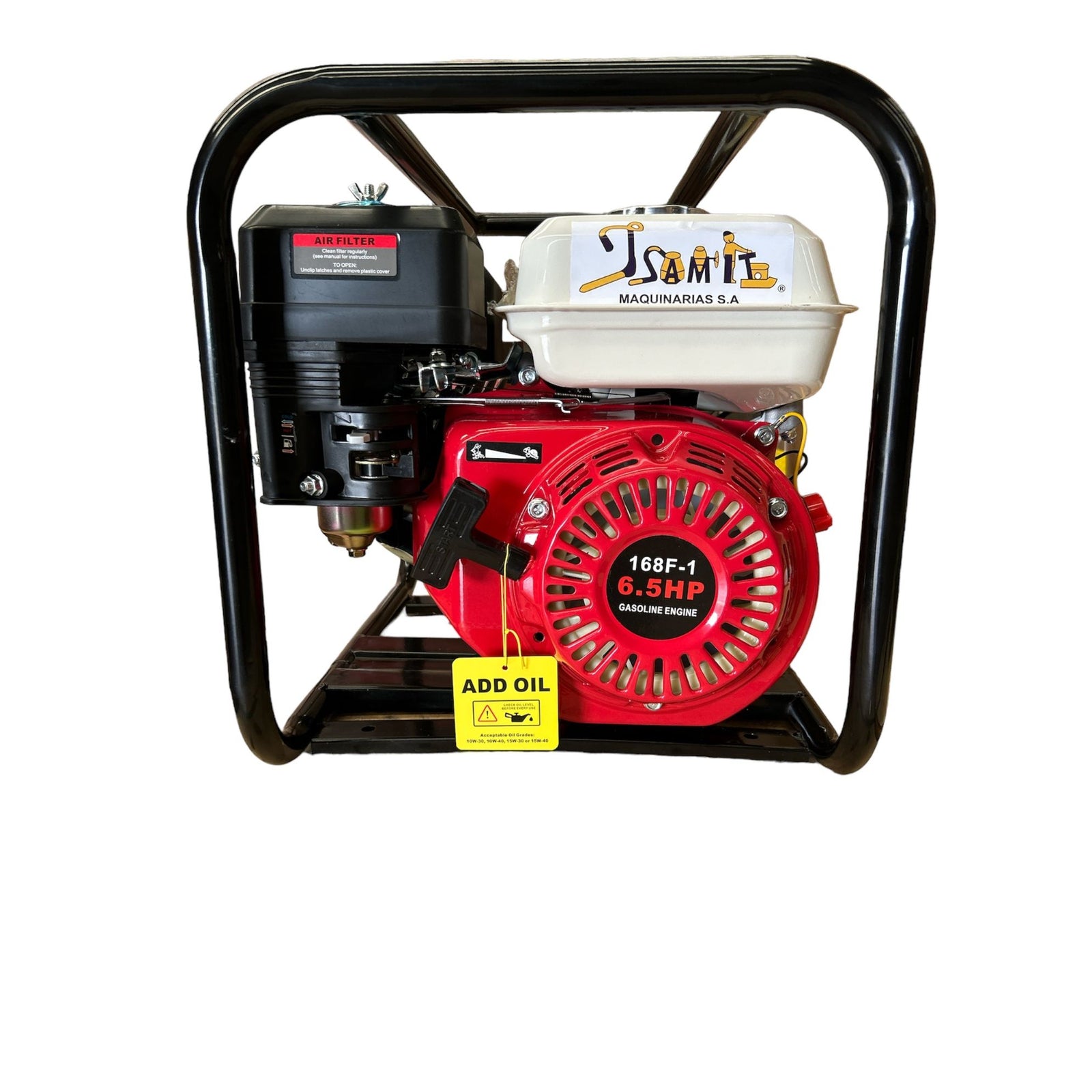 Motobomba de Agua 2" Bencinera 6.5HP Camell RB – Motor Tipo Honda GX160 de Alto Flujo