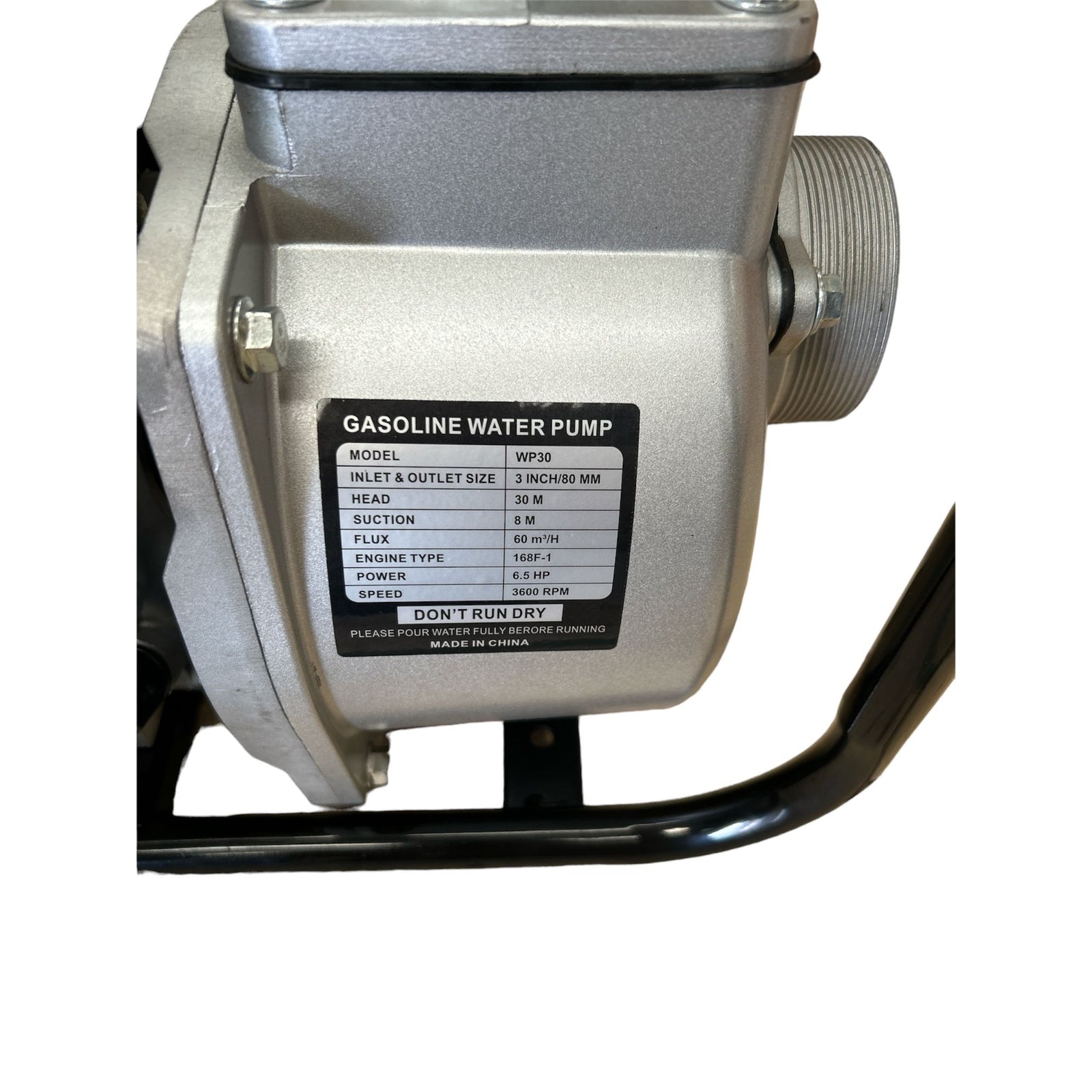 Motobomba de Agua 3 Pulgadas 6.5HP Camell Caudal 1000L/min Motor GX168