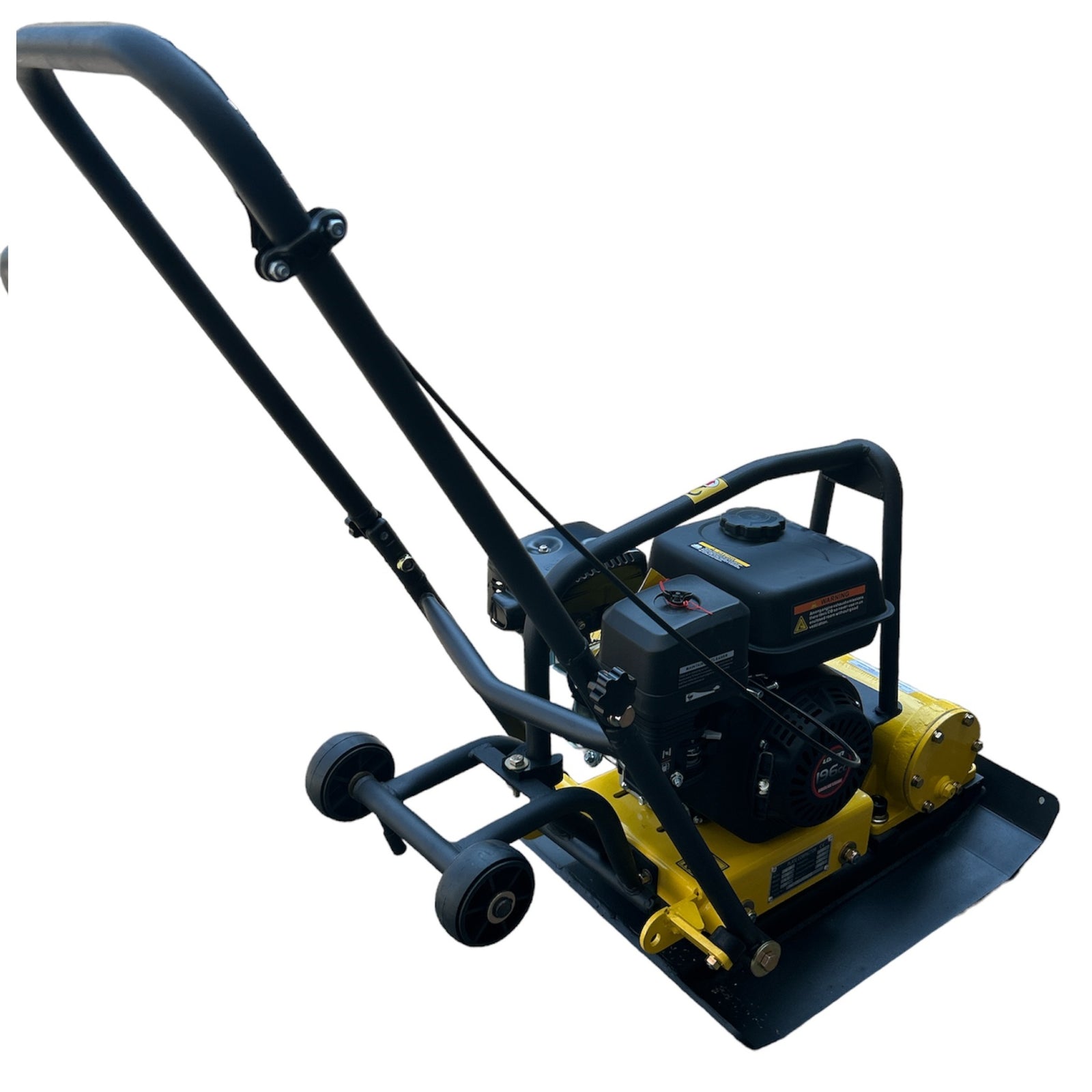 Placa Compactadora 6.5hp 1500kg Con Ruedas - Base 59x42cm