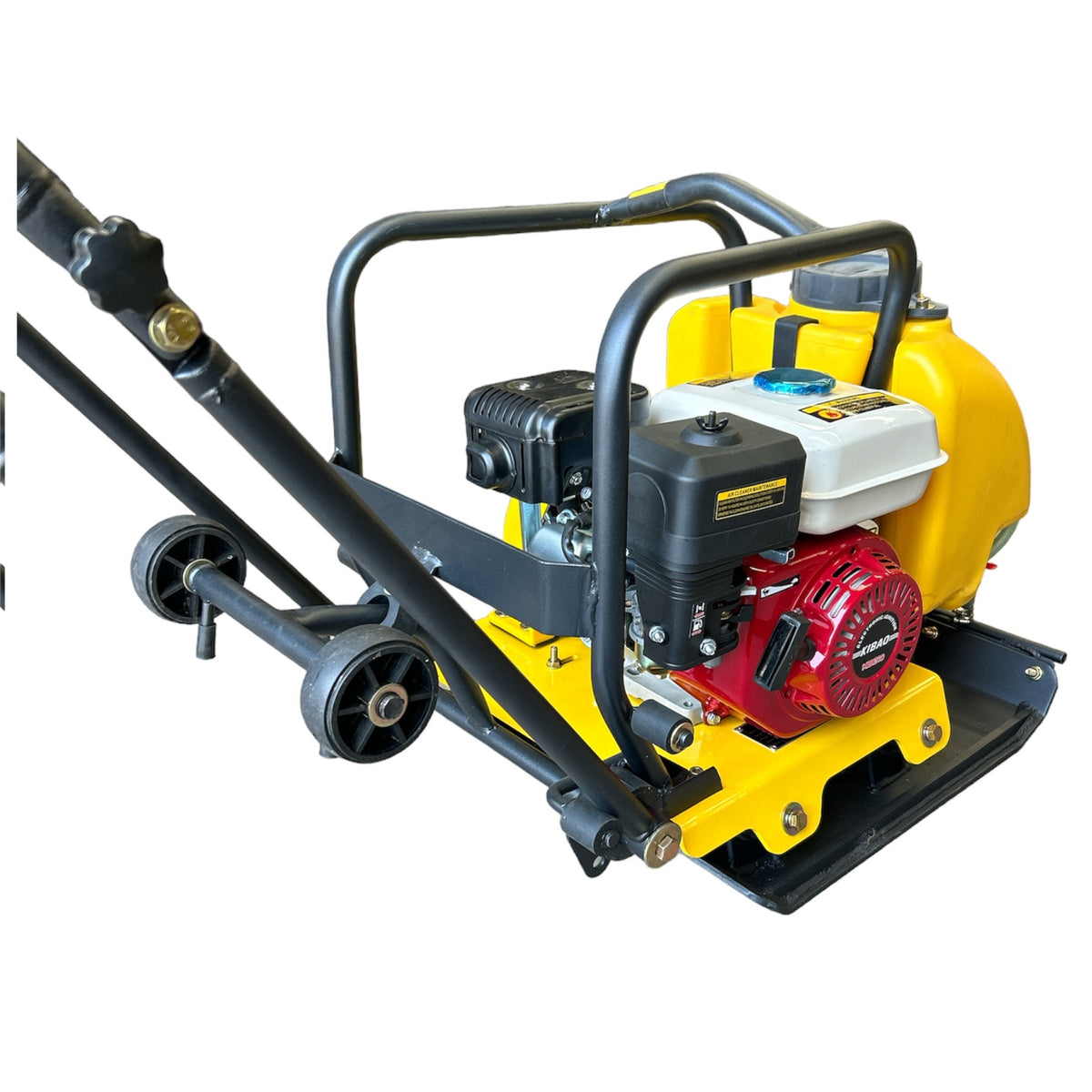 Placa Compactadora Con Motor Gx200 6.5hp 1500kg Base 52x50cm