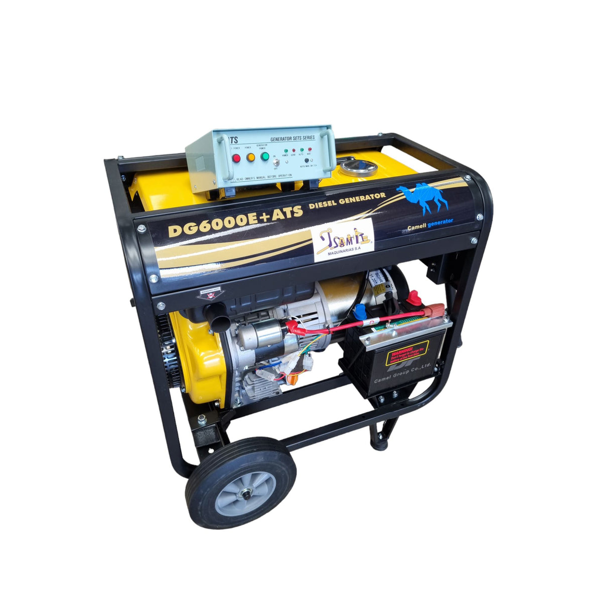 Generador Diesel 6.5kva Con Tablero Ats Y Partida Electrica