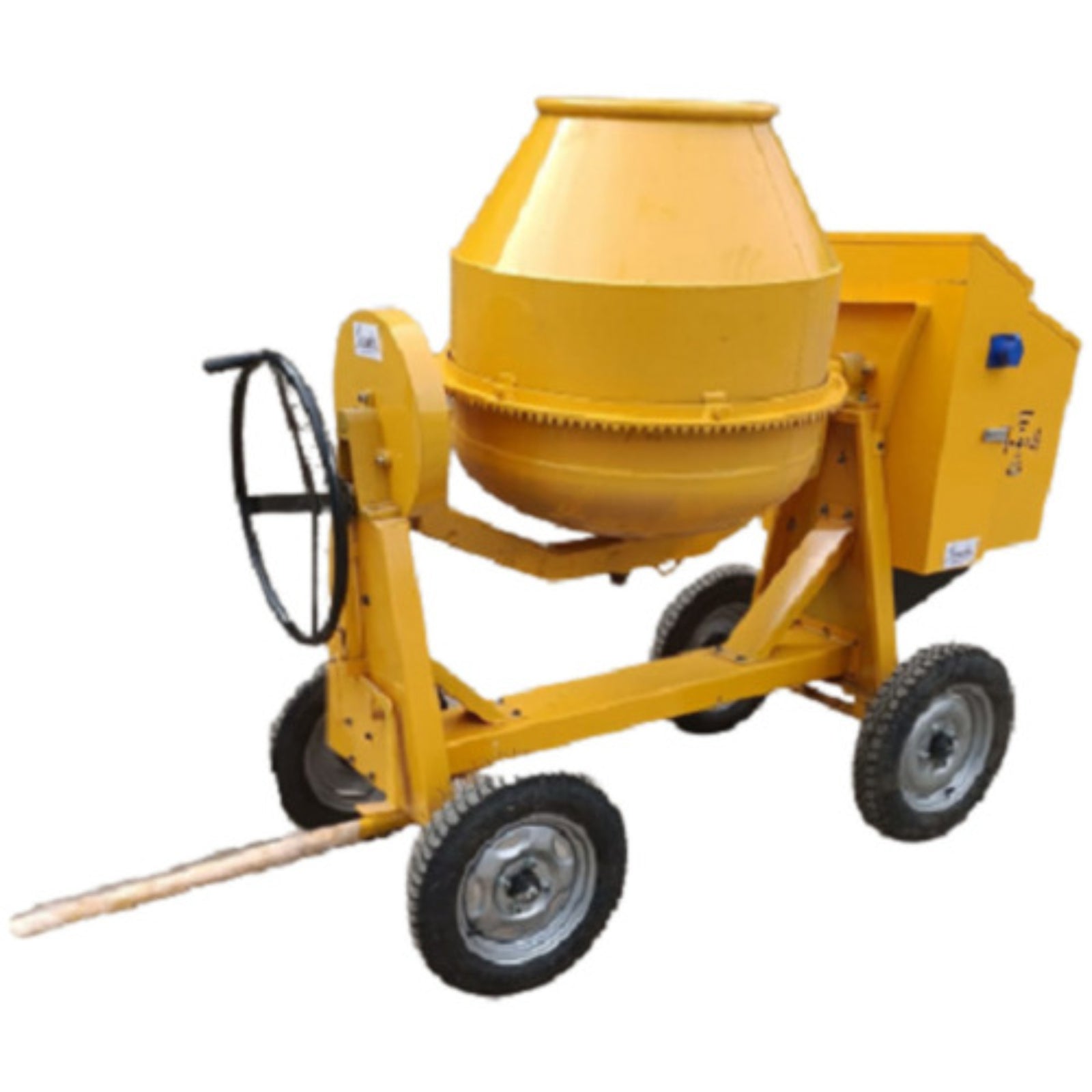 Betonera Trompo Concretero 350 Lts Profesional Con 4 Ruedas