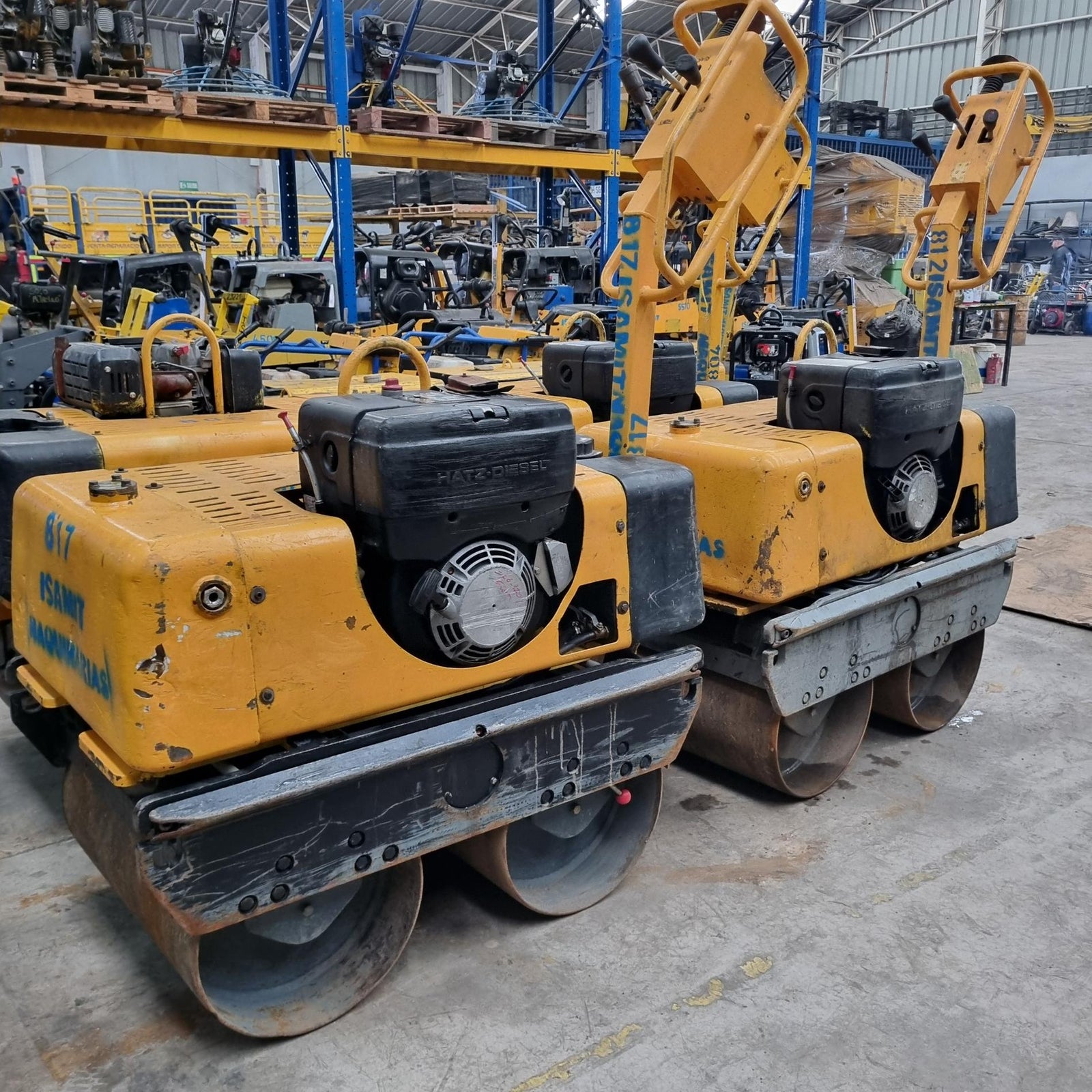 Rodillo Compactador Diesel Doble Tambor Paclite Hatz / Kama