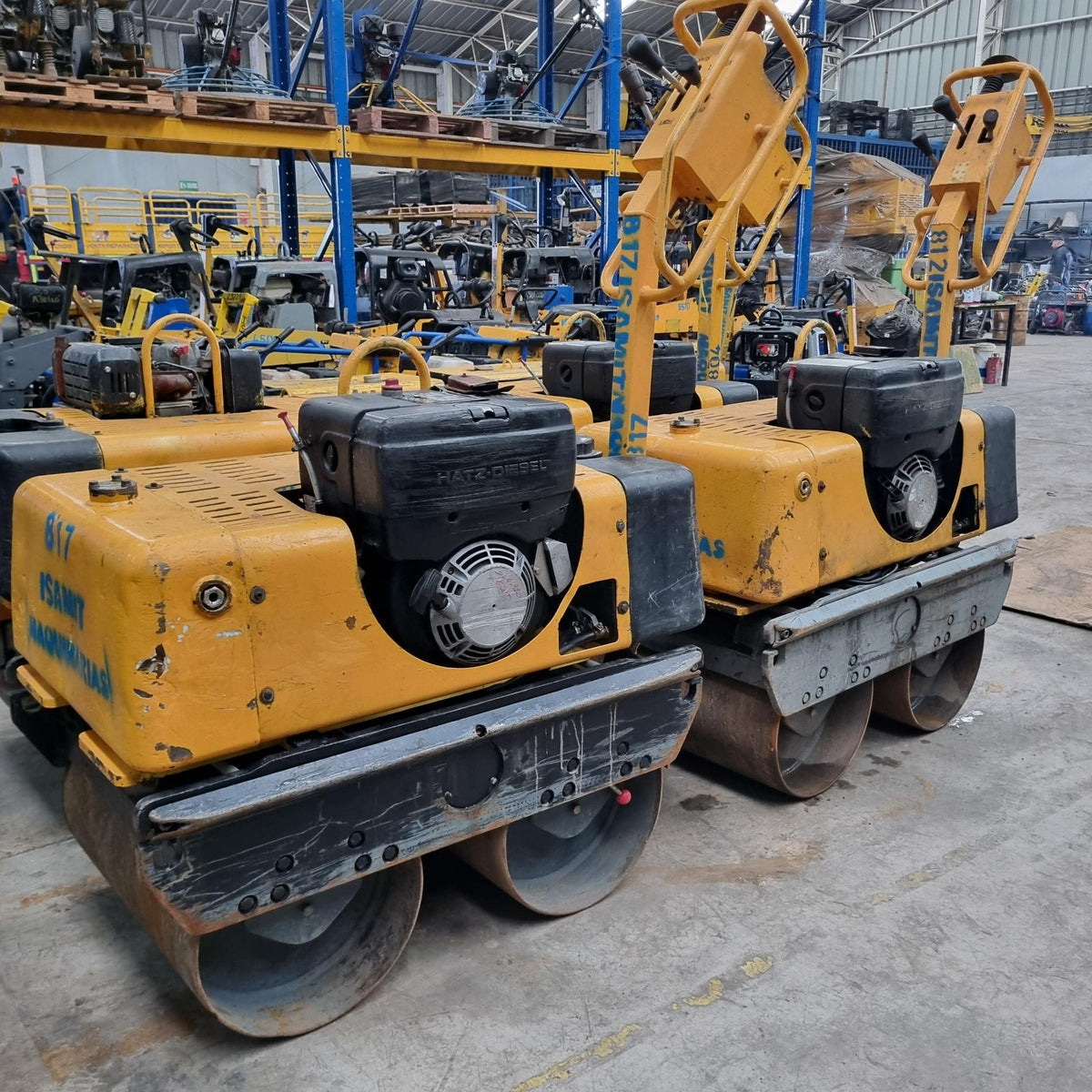 Rodillo Compactador Diesel Doble Tambor Paclite Hatz / Kama