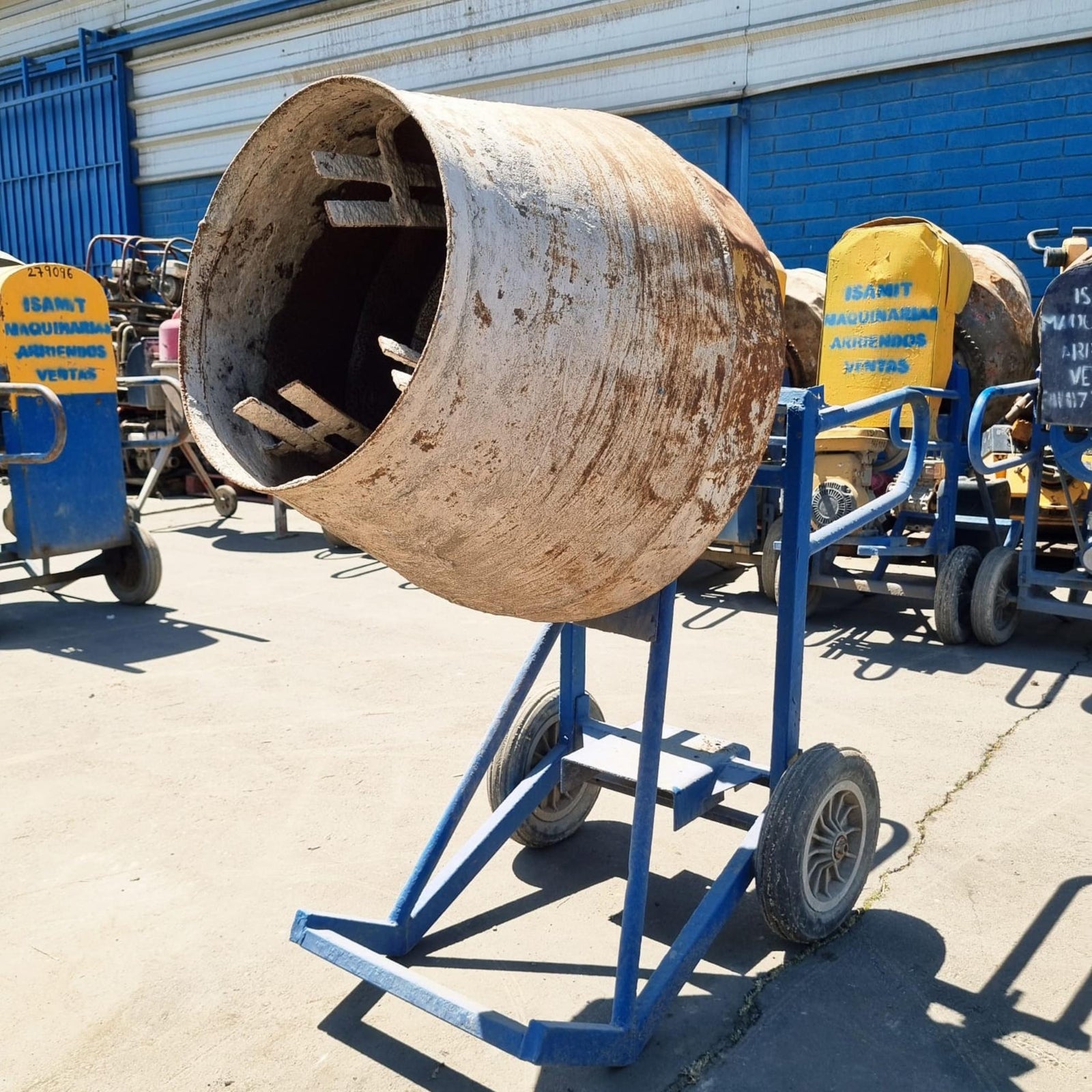 Betonera 150 Litros Volteo Directo Sin Motor Nro.20