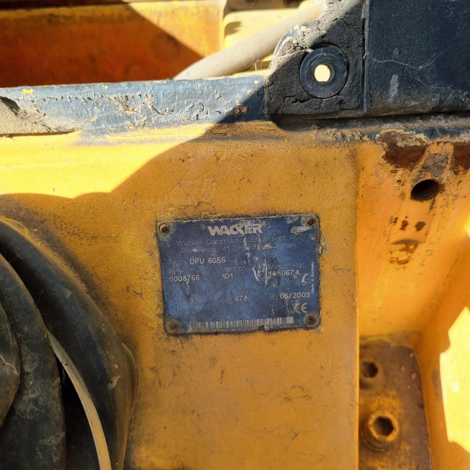 Placa Compactadora Wacker Neuson DPU 6055