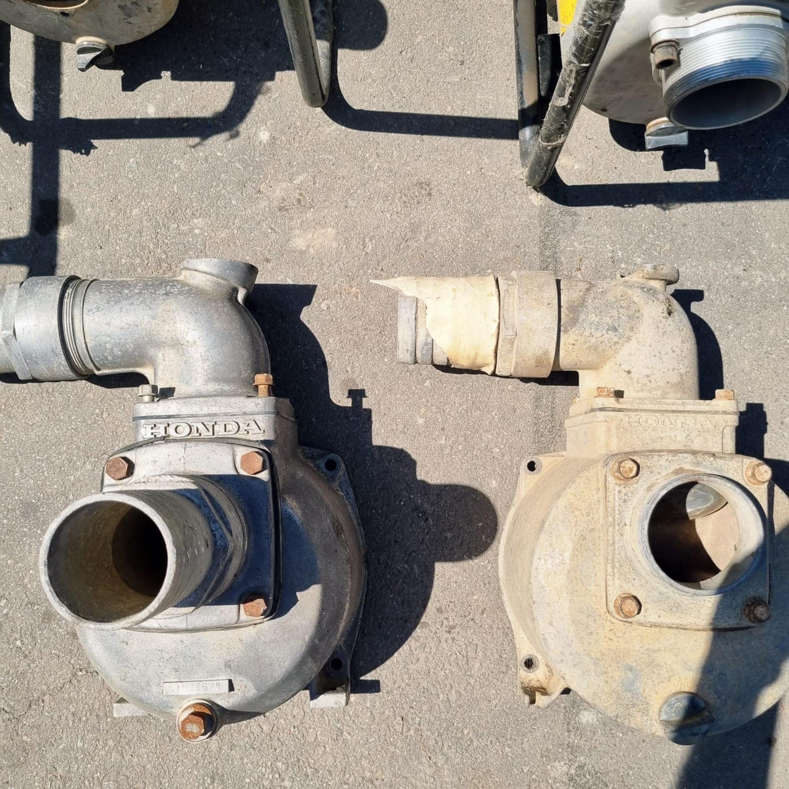 Lote 4 motobombas de Agua 2 y 3 Pulgadas Honda y Robin