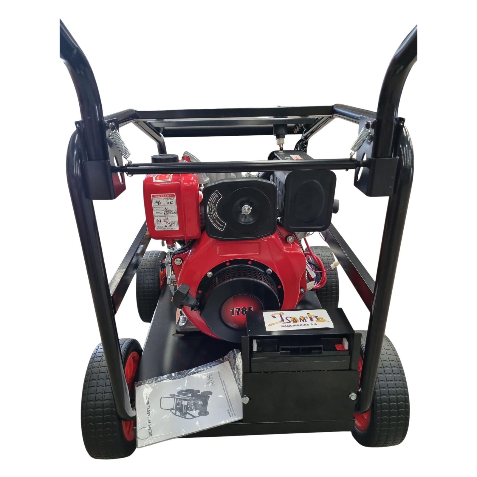 Hidrolavadora Industrial Diesel 2500 PSI Camell Motor 6HP con Partida Eléctrica