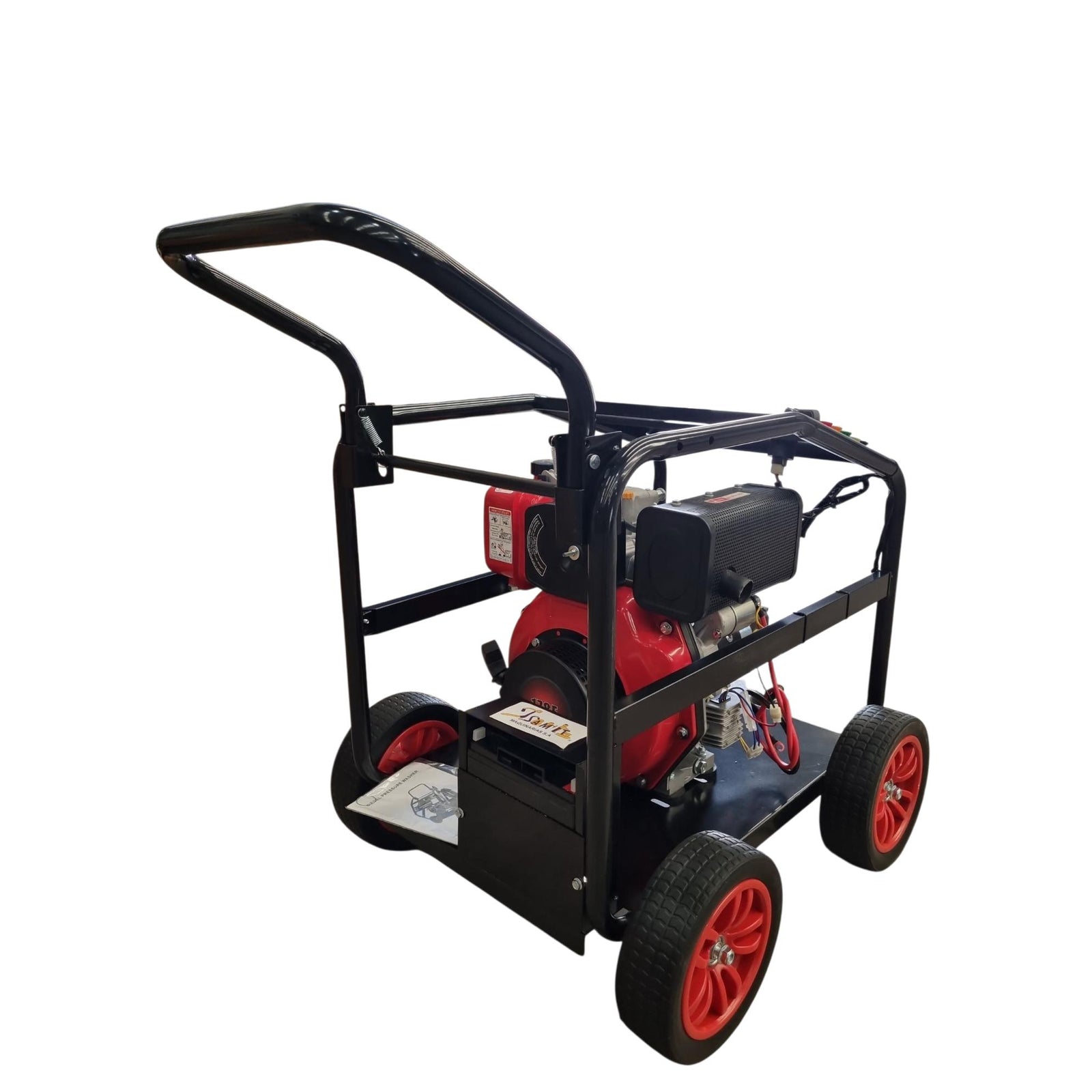 Hidrolavadora Industrial Diesel 2500 PSI Camell Motor 6HP con Partida Eléctrica